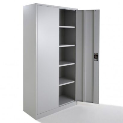 Armoire haute métallique avec 2 portes battante